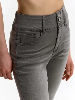 GATE Jeansy skinny z wysokim stanem| Spodnie·Jeansy