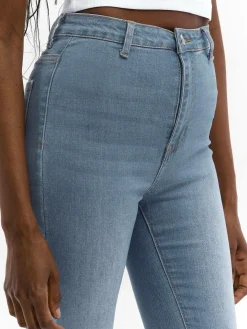 GATE Jeansy skinny z wysokim stanem| Spodnie·Jeansy