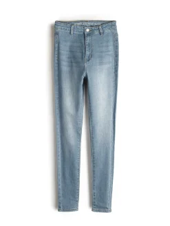 GATE Jeansy skinny z wysokim stanem| Spodnie·Jeansy