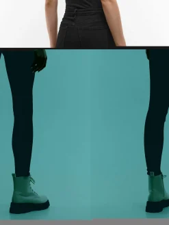 GATE Jeansy skinny z wysokim stanem| Spodnie·Jeansy