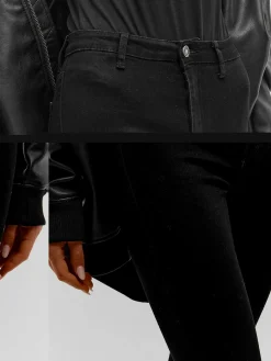 GATE Jeansy skinny z wysokim stanem| Spodnie·Jeansy