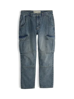 GATE Jeansy typu cargo| Spodnie·Jeansy