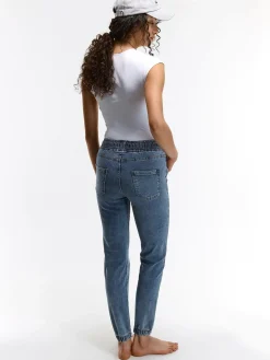 GATE Jeansy typu jogger z elastyczną talią| Spodnie·Jeansy