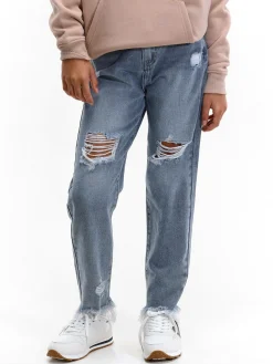 GATE Jeansy z dziurami|Dzieci Dziewczynki·Spodnie I Legginsy