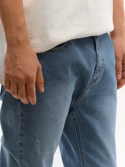 GATE Jeansy z efektem rozdarcia| Spodnie·Jeansy