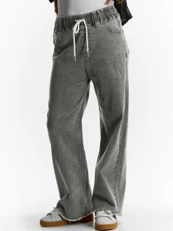 GATE Jeansy z elastyczną talią|Dzieci Dziewczynki·Spodnie I Legginsy