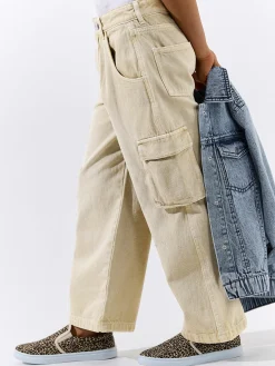 GATE Jeansy z szeroką nogawką|Dzieci Dziewczynki·Spodnie I Legginsy