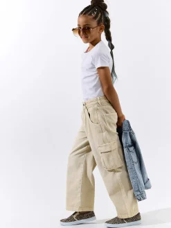 GATE Jeansy z szeroką nogawką|Dzieci Dziewczynki·Spodnie I Legginsy