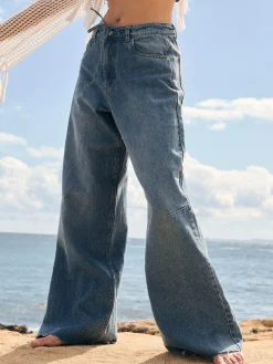 GATE Jeansy z szeroką nogawką| Spodnie·Jeansy