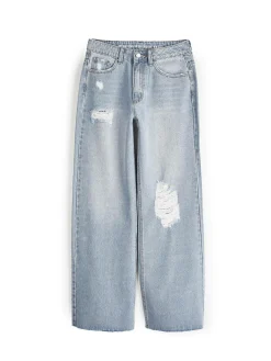 GATE Jeansy z szeroką nogawką| Spodnie·Jeansy