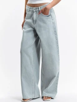 GATE Jeansy z szeroką nogawką| Spodnie·Jeansy