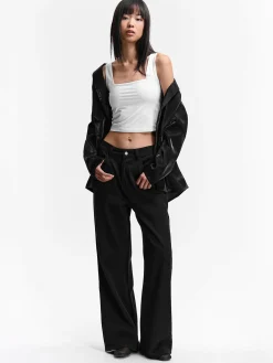 GATE Jeansy z szeroką nogawką| Spodnie·Jeansy