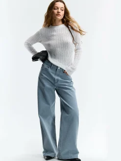 GATE Jeansy z szeroką nogawką| Spodnie·Jeansy