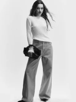 GATE Jeansy z szeroką nogawką| Spodnie·Jeansy