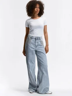 GATE Jeansy z szeroką nogawką| Spodnie·Jeansy