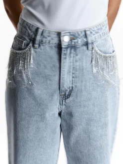 GATE Jeansy z szeroką nogawką| Spodnie·Jeansy