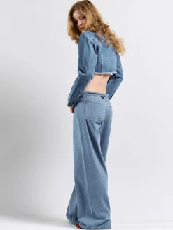 GATE Jeansy z szeroką nogawką| Spodnie·Jeansy