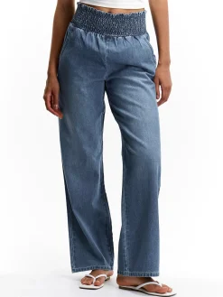 GATE Jeansy z szeroką nogawką| Spodnie·Jeansy