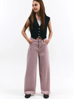 GATE Jeansy z szerokimi nogawkami|Dzieci Dziewczynki·Spodnie I Legginsy