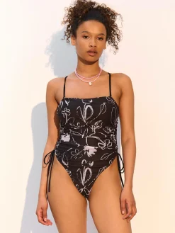 GATE Jednoczęściowy kostium kąpielowy z nadrukiem| Kategorie·Stroje Kąpielowe ☀️