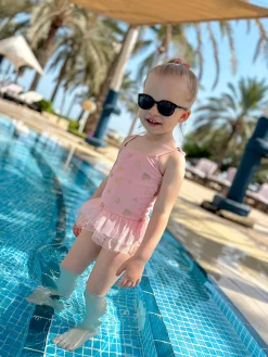 GATE Jednoczęściowy kostium kąpielowy z nadrukiem|Dzieci Dziewczynki·Stroje Kąpielowe