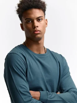 GATE Jerseyowa koszulka z patentami| Koszulki·Koszulki Z Długim Rękawem|Koszulki·Basic Koszulki I Podkoszulki