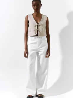 GATE Kamizelka do wiązania| Kurtki I Płaszcze·Żakiety|Kategorie·Kamizelki