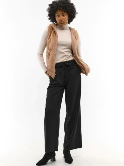 GATE Kamizelka z imitacji futerka| Kurtki I Płaszcze·Kamizelki