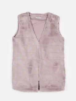 GATE Kamizelka z imitacji futerka| Kurtki I Płaszcze·Kamizelki|Kurtki I Płaszcze·Pikowana Kurtka