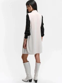 GATE Kamizelka z imitacji zamszu| Kurtki I Płaszcze·Kamizelki