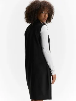 GATE Kamizelka z imitacji zamszu| Kurtki I Płaszcze·Żakiety|Kategorie·Kamizelki