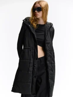 GATE Kamizelka z kapturem| Kurtki I Płaszcze·Kamizelki|Kurtki I Płaszcze·Pikowana Kurtka