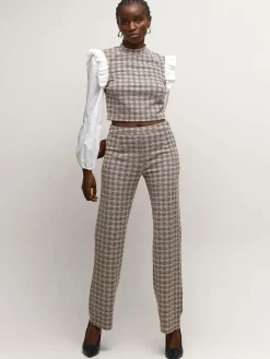 GATE Kamizelka z koszulowymi rękawami| Koszulki I Topy·Topy|Swetry I Bluzy·Swetry