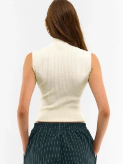 GATE Kamizelka z plecionym wzorem| Kategorie·Kamizelki|Swetry I Bluzy·Swetry