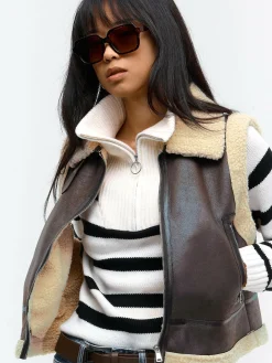 GATE Kamizelka z podszewką| Kurtki I Płaszcze·Kamizelki