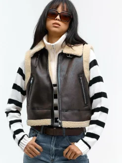 GATE Kamizelka z podszewką| Kurtki I Płaszcze·Kamizelki