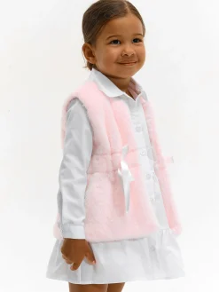 GATE Kamizelka ze sztucznego futra|Dzieci Dziewczynki·Kurtki I Płaszcze