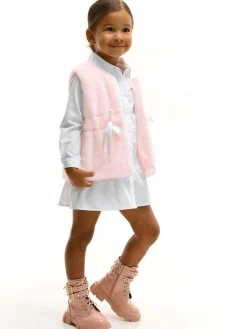 GATE Kamizelka ze sztucznego futra|Dzieci Dziewczynki·Kurtki I Płaszcze