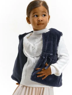 GATE Kamizelka ze sztucznego futra|Dzieci Dziewczynki·Kurtki I Płaszcze