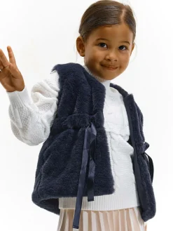 GATE Kamizelka ze sztucznego futra|Dzieci Dziewczynki·Kurtki I Płaszcze