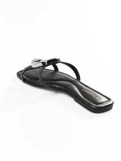 GATE Klapki z ozdobną klamrą| Buty