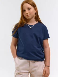 GATE Klasyczna bawełniana koszulka|Dzieci Dziewczynki·Koszulki I Topy