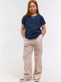 GATE Klasyczna bawełniana koszulka|Dzieci Dziewczynki·Koszulki I Topy