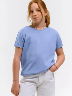 GATE Klasyczna bawełniana koszulka|Dzieci Dziewczynki·Koszulki I Topy