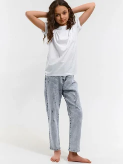 GATE Klasyczna bawełniana koszulka|Dzieci Dziewczynki·Koszulki I Topy