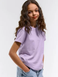 GATE Klasyczna bawełniana koszulka|Dzieci Dziewczynki·Koszulki I Topy