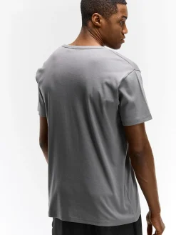 GATE Klasyczna koszulka z dekoltem w serek| Koszulki·Koszulki ☀️|Koszulki·Basic Koszulki I Podkoszulki