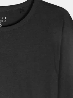 GATE Klasyczna koszulka z długim rękawem| Koszulki I Topy·Koszulki
