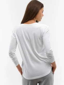 GATE Klasyczna koszulka z długim rękawem| Koszulki I Topy·Koszulki