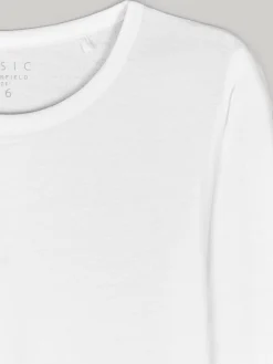 GATE Klasyczna koszulka z długim rękawem| Koszulki I Topy·Koszulki